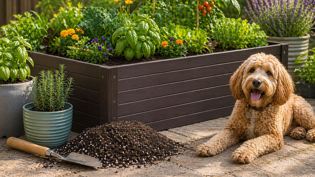 Raised Beds & Containers: Fast-Draining Soil Mixes that Stay Pet-Safe
