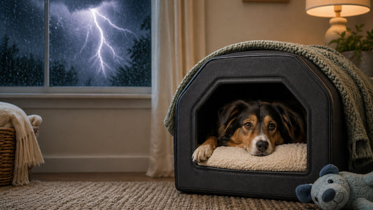 Storm Season Prep: Easing Thunder Anxiety with Safe Retreats