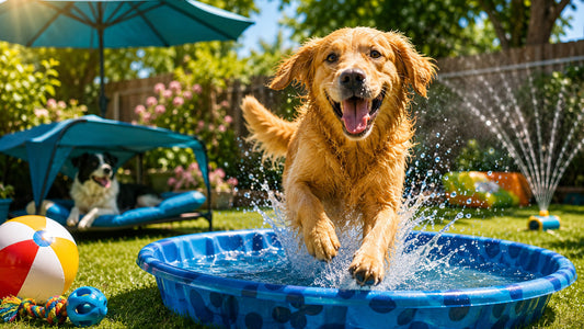 Backyard Cool-Downs: Shade, Hydration & Heat-Smart Play for Dogs