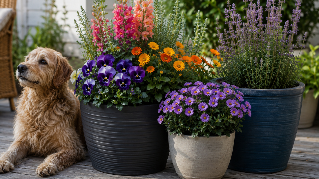 Fall Container Refresh: Pet-Safe Color That Thrives in Cooler Weather
