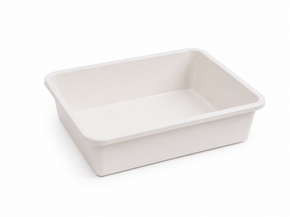 Dr. Pol™ 2-Piece Pine Pellet Sifting Litter Box with Scoop