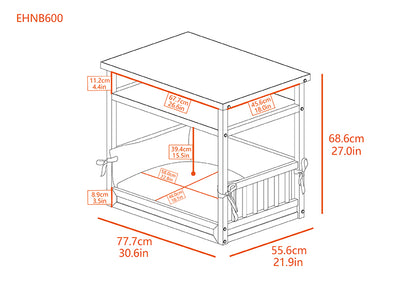 Nightstand Pet Bed