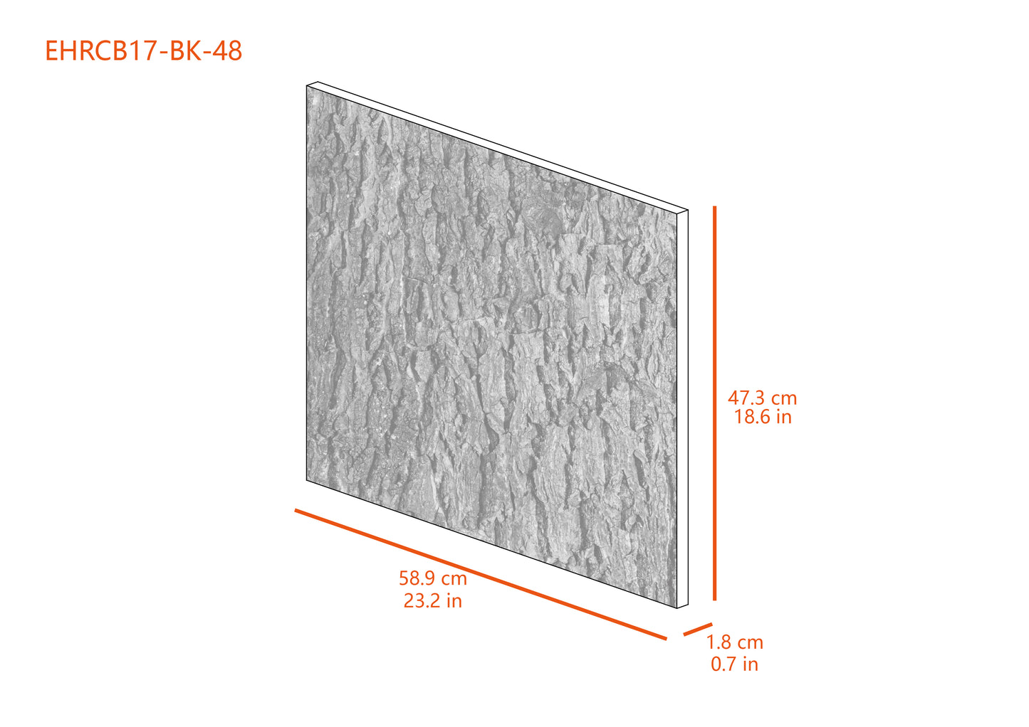 Cork Background for Mojave Reptile Lounge