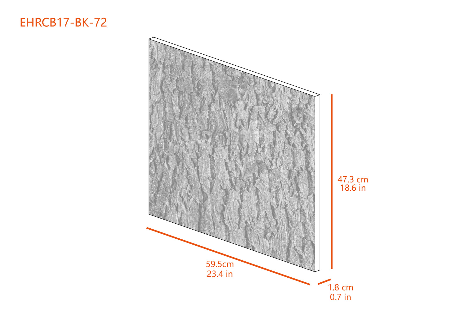 Cork Background for Mojave Reptile Lounge