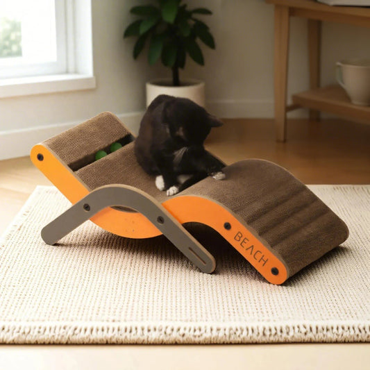 Purr & Play Kitty Lounge Scratcher