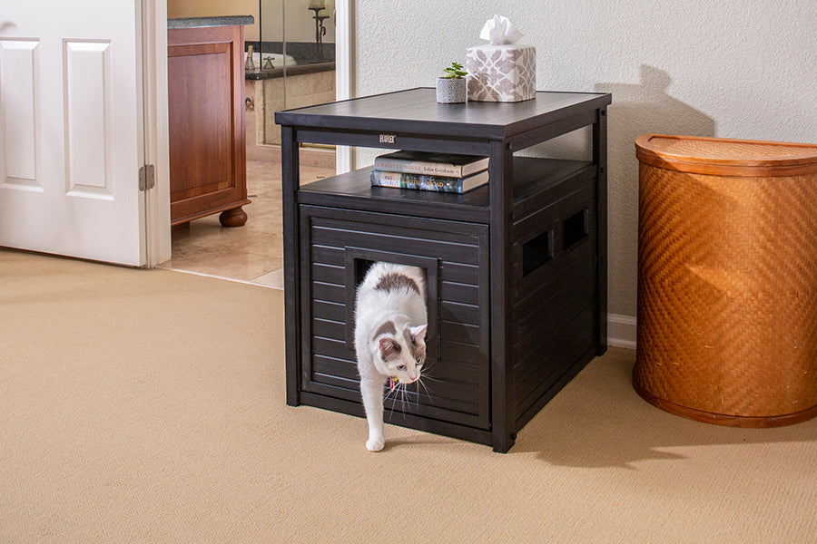 NewAge Pet 猫用トイレ収納家具 LitterLoo Jumb Jumbo Litter Loo® – NewAgePet