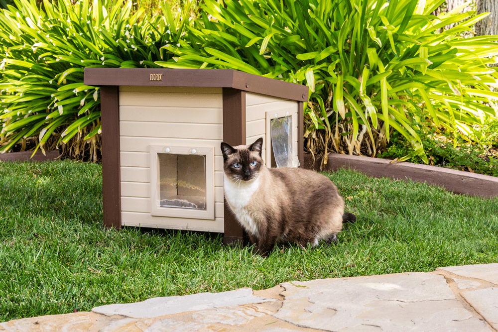 Will placing a Mylar blanket over the heated outdoor cat house provide  better insulation?